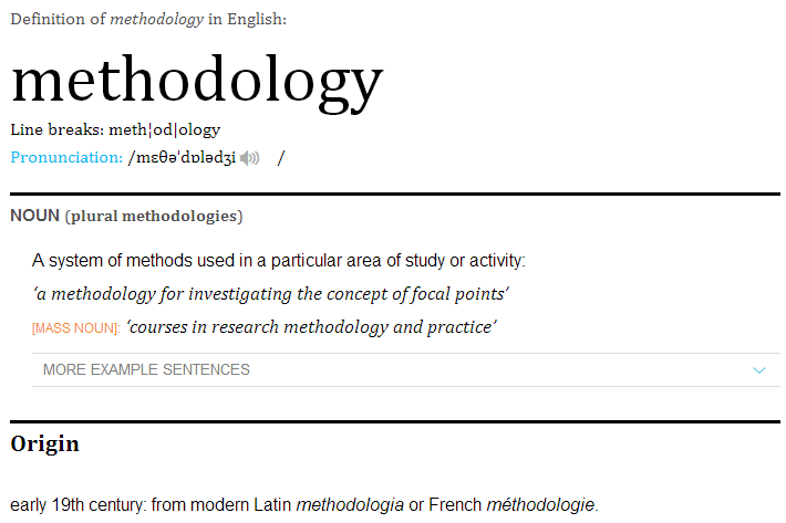 methodology
