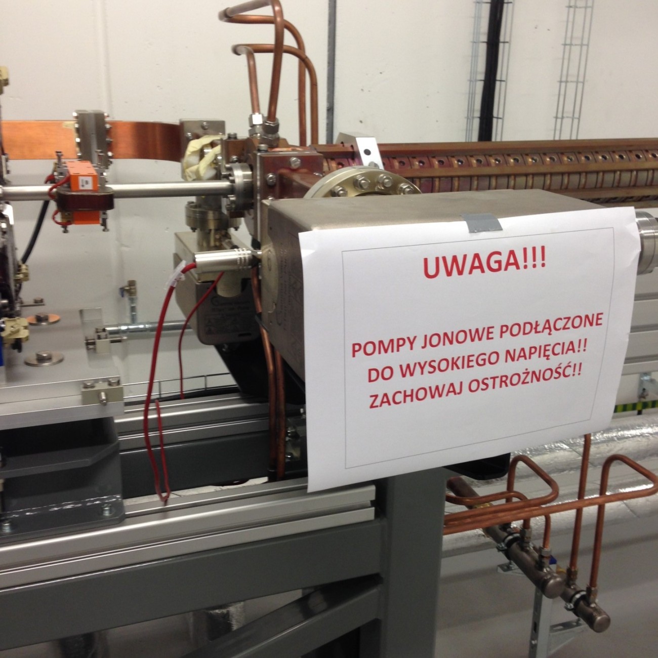 Początek akceleratora liniowego 